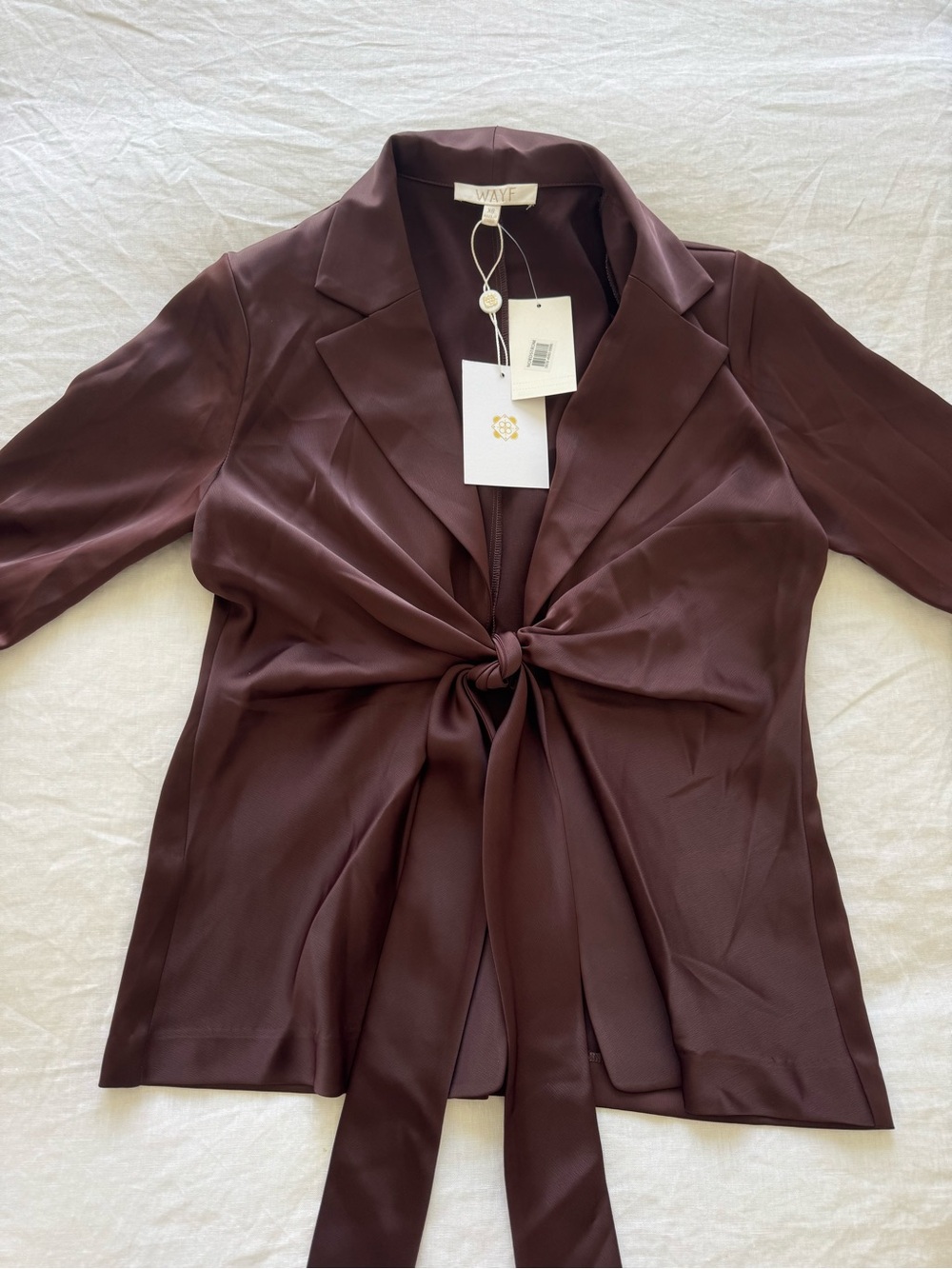Nordstrom Satin Blouse